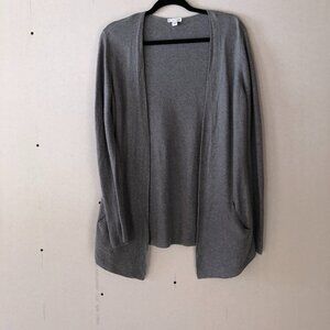 Flowy Gray J-Jill Cardigan (with pockets!)